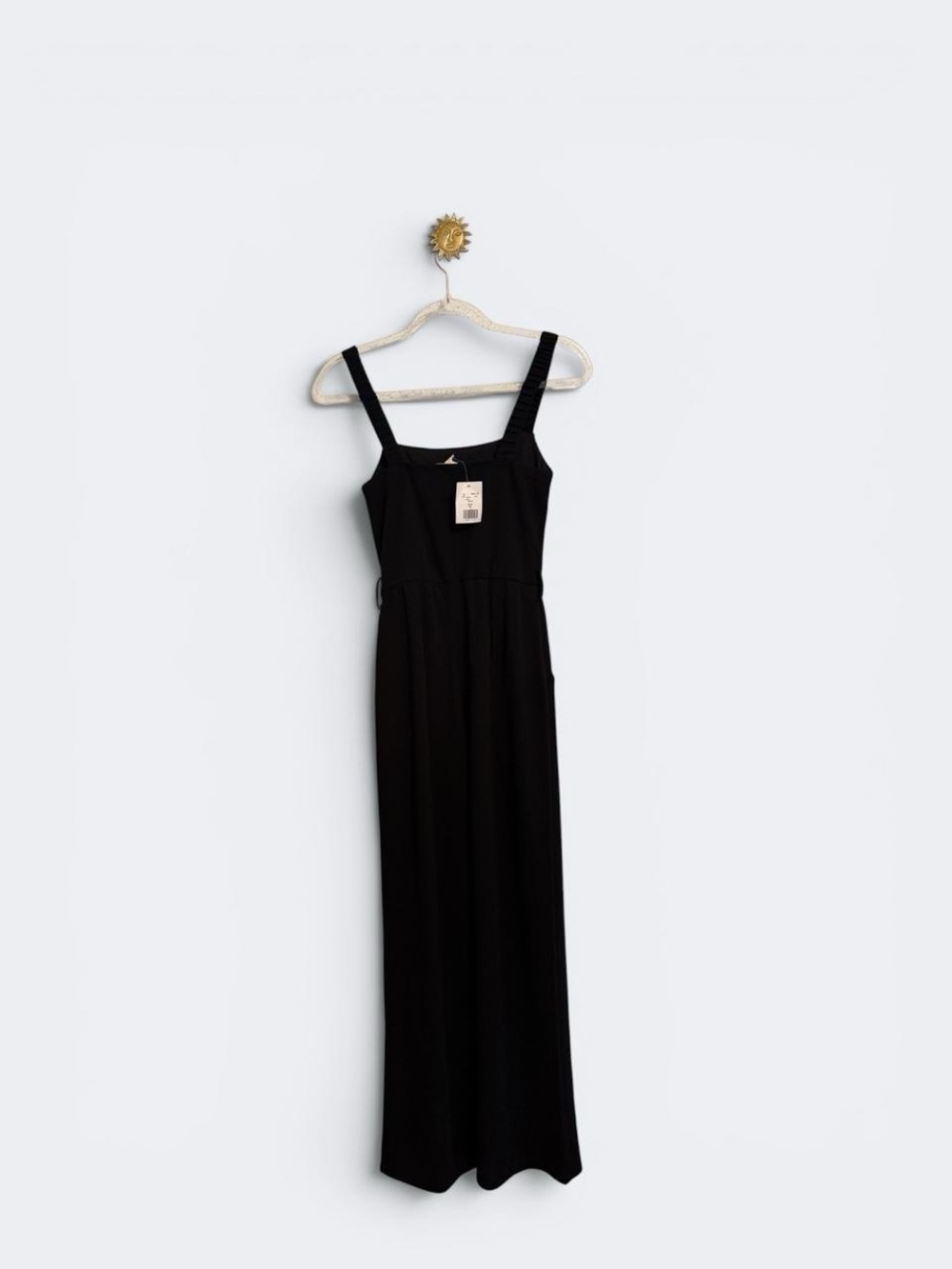 Moa Moa Black Sleeveless Jumpsuit